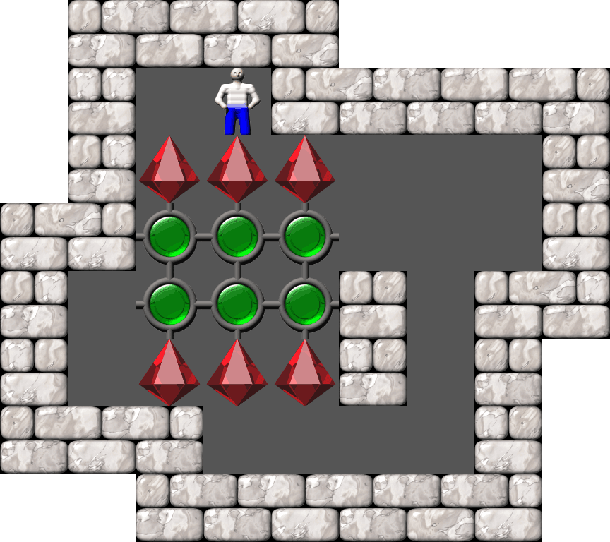 Sokoban Anomaly 3 level 43